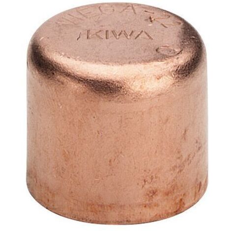 Viega Kappe 95301 mit Muffe in 8mm Kupfer
