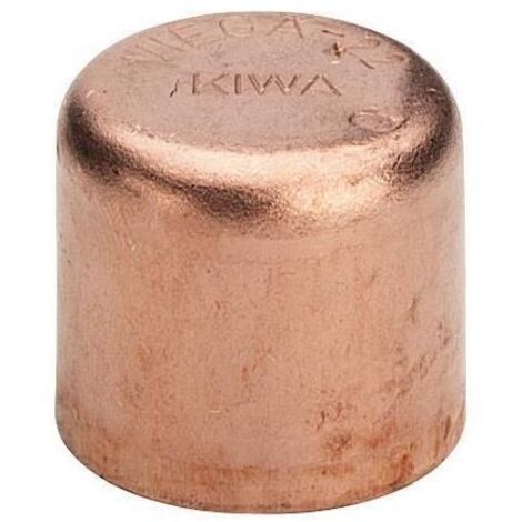 Viega Kappe Lötkappe Endkappe 95301 mit Muffe in 15mm Kupfer 101466