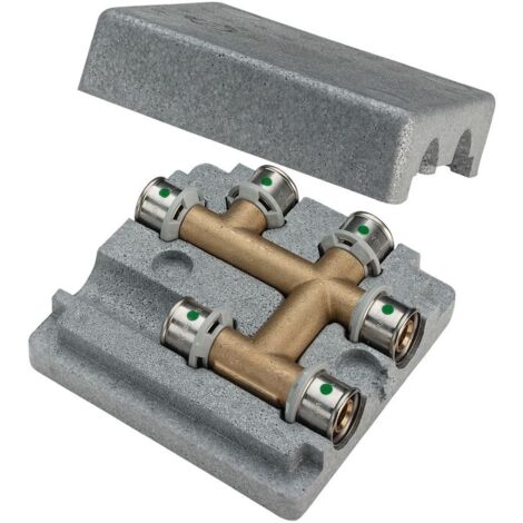 Viega Kreuzungs-T-Stück mit SC Sanfix P 2149 in 20x16x20mm Messing