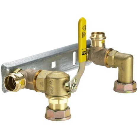 Viega Montageeinheit G2343 in R1 x Rp1 x 28mm Stahl
