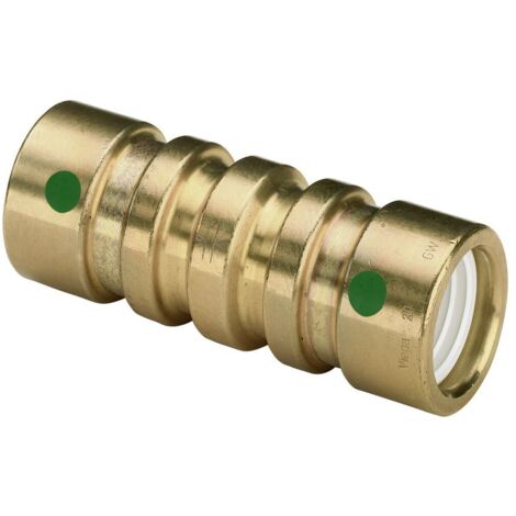 Viega Muffe mit SC Geopress 9615TW in 32mm Rotguss