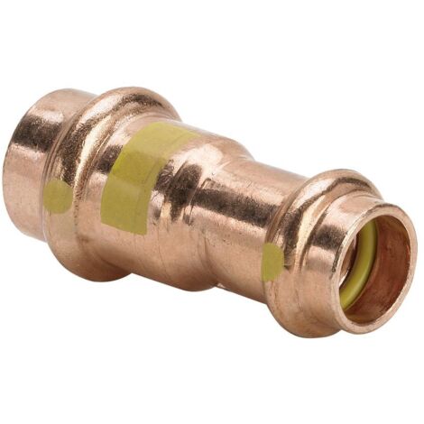 Viega Muffe mit SC Profipress G 2615.2 für Gas in 15x12mm Kupfer