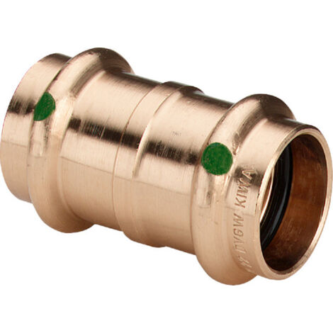 Viega Muffe mit SC Sanpress 2215 in 42mm Rotguss, 116835