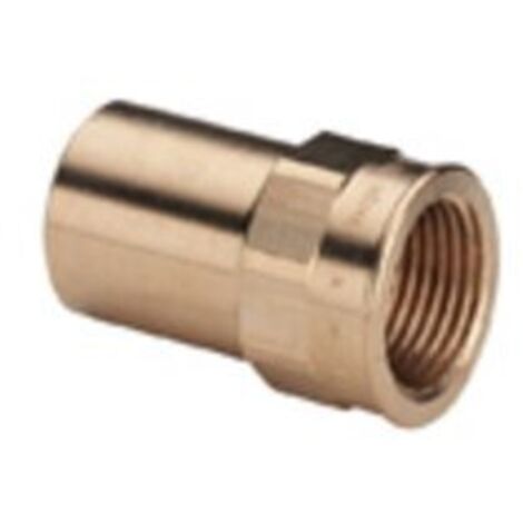 Viega Pièce d&39insertion Sanpress 199104 54 mm x Rp 2, bronze ou bronze au silicium, embout mâle