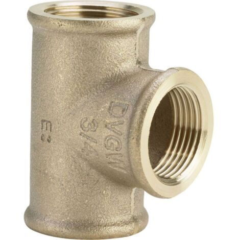 Viega Pièce en T 264321 Rp 2, bronze
