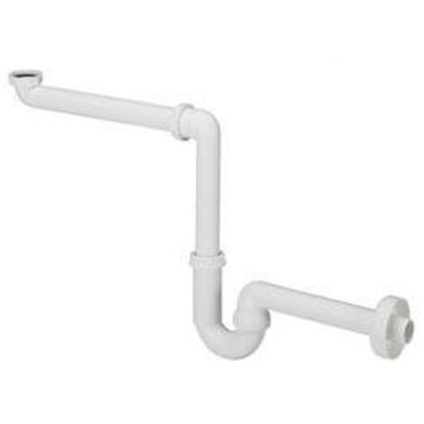 Viega piège à odeurs pour tuyaux 606237 G 2000 2000 /4 x 40 mm, plastique blanc , peu encombrant