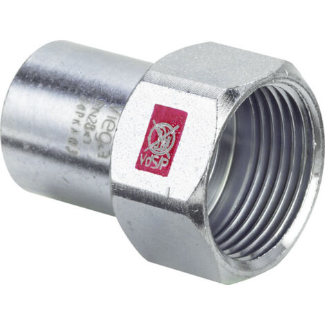 Viega Prestabo Einsteckstück 559144 18 mm x Rp 1/2, Stahl unlegiert, Einsteckende