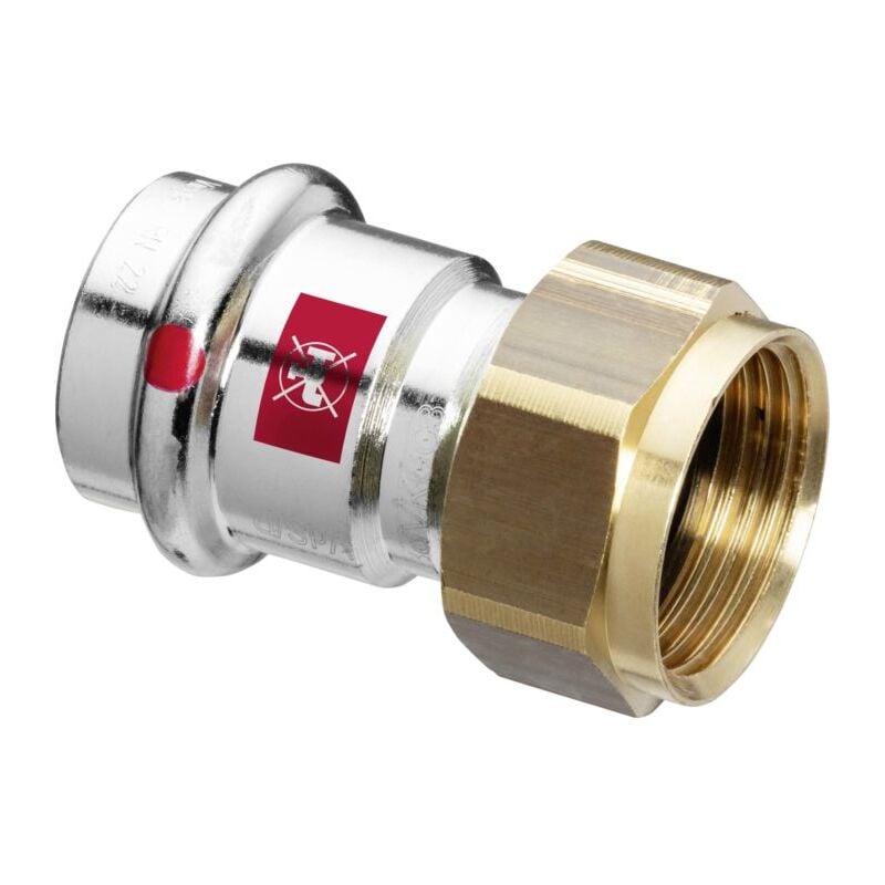 Union Prestabo 559236 54 mm x g 2 3/8, acier non allié, joint plat, SC-Contur - Viega