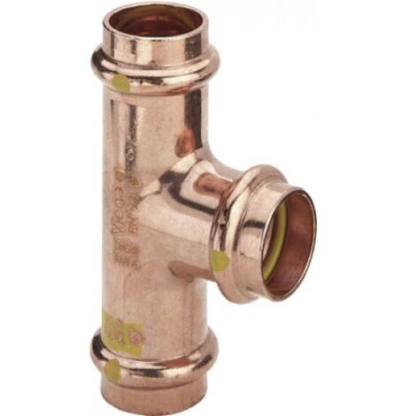 Viega Profipress G-Té, d1 12, d2 12, d3 12 Cuivre modèle 2618, 346959