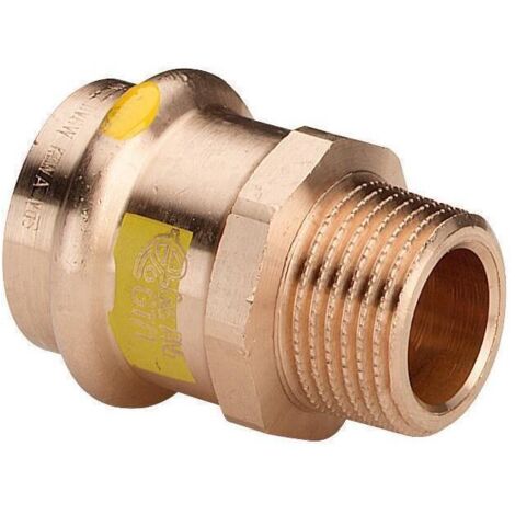 VIEGA ITALIA SRL Viega Übergangsstück mit SC Profipress G 2611 für Gas in 22mm x R3/4 Rotguss