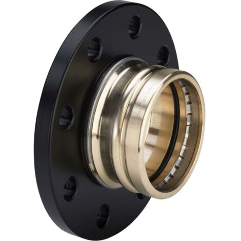 Viega Profipress Sanpress XL-transition à bride, DN 100, d 108,0mm, n 8 bronze rouge, acier modèle 2259.5XL, 480011