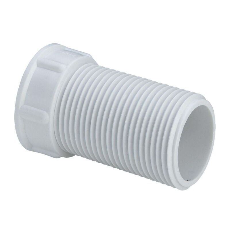 Viega Verlängerungsstück 5625.55, in G1 x 50mm Kunststoff weiss 131623