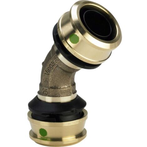 Viega Raxofix-Coude 45 degrés, d 50mm Bronze au silicium Modèle 5326, 647100