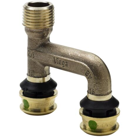 Viega Raxofix Erweiterungsstück 647674 R 1/2x16mm, Siliziumbronze, mit SC-Contur