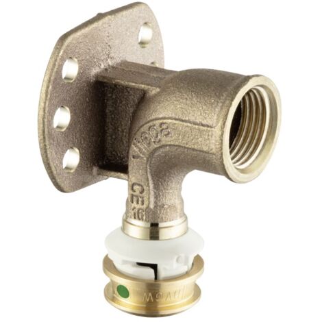 Viega Raxofix Wandscheibe mit SC-Contur 5325.51, DN 10 x Rp 1/2", Siliziumbronze