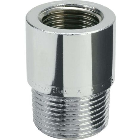 Viega réducteur 448127 R/Rp 3/8 x 2000 /2, bronze chromé, rond