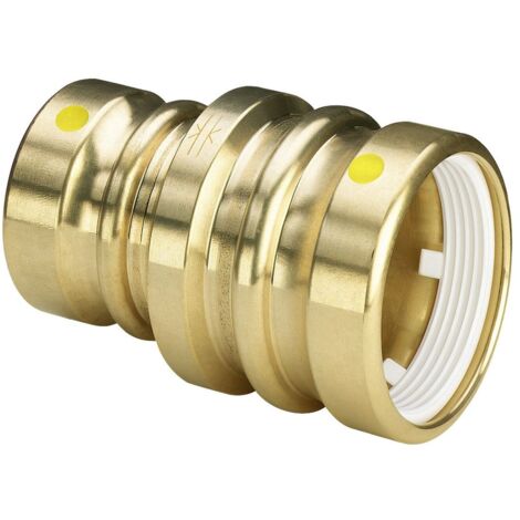 Viega Reduziermuffe mit SC Geopress 9615.2G in 63x40mm Rotguss