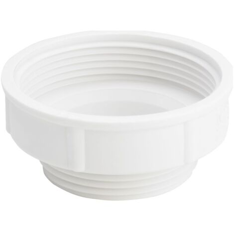 Viega Reduzierstück 667405 G 1 1/2xG 1 1/4, Kunststoff weiß