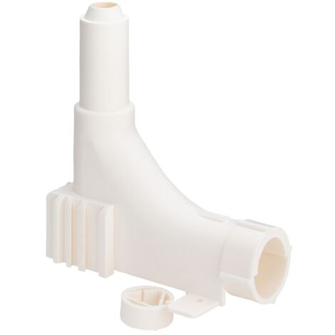 Viega Rohrführungsbogen 1072.3 in 14-16mm Kunststoff weiss RAL 9010