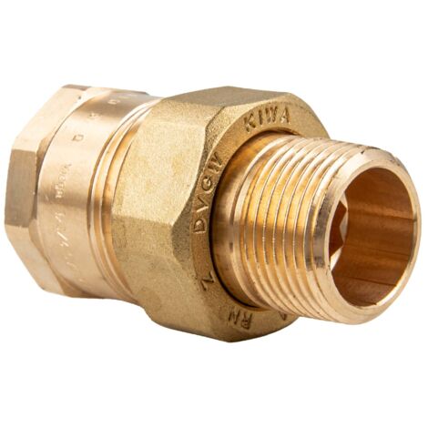 Viega Rohrverschraubung 3341 konischdichtend in R1 1/2 x Rp1 1/2 Rg