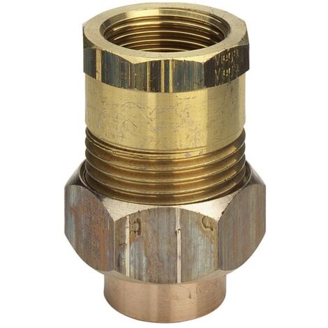 Viega Rohrverschraubung 94340G konischdichtend in 54mm x Rp2 Rotguss