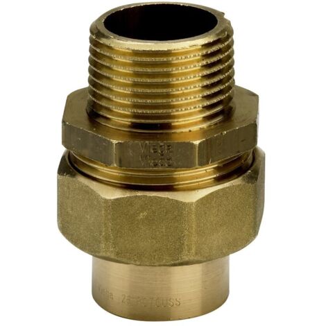 Viega Rohrverschraubung 94343G konischdichtend in 35mmxR1 1/4 Rotguss