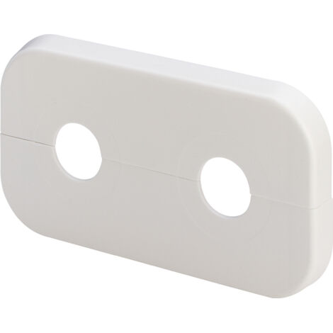 Viega Sanfix Fosta Doppelrosette, L 110, B 60, H 10 Modell 1079.3, 351748