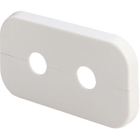 Viega Sanfix Fosta Doppelrosette, L 110, B 60, H 10 Modell 1079.7, 264581