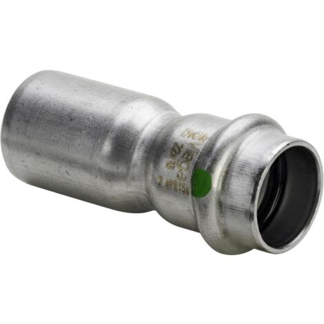 Viega Sanpress Inox Reduzierstück 436308 35x28mm, Stahl nichtrostend, SC-Contur