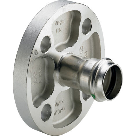 Viega Sanpress Inox-transition à bride, DN 20, d 22mm, n 4 acier inoxydable modèle 2359, 593315