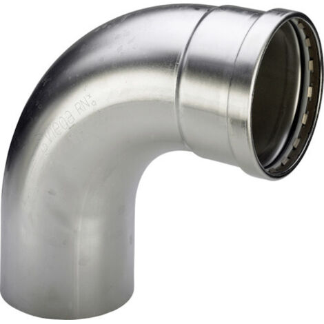 Viega Sanpress Inox XL-Bogen 577995 64 mm, 90°, Stahl nichtrostend, SC-Contur