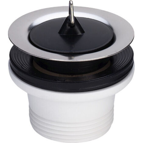 Viega Spültisch-Ventil 7432 102678 1 1/2 Zollx70 m Haken Hoehe 40 mm Kunststoff