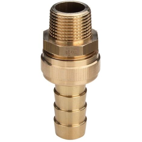 Viega Standrohrverschraubung 119454 R 1 1/4 x 1 1/4" x G 1 1/2, Messing, konisch dichtend