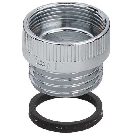 Viega Strahlregler adaptateur pièce de transition 448332 M22 / M24, pour aérateur Neoperl , chromé, rond