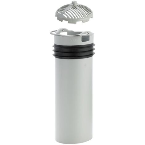 Viega Tauchrohr 4960.90 in 65mm Kunststoff grau