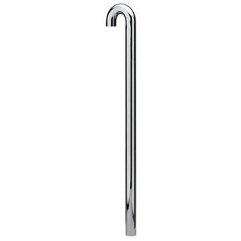 Viega tuyau de sol pour tube siphon 6/4x68cm chrome