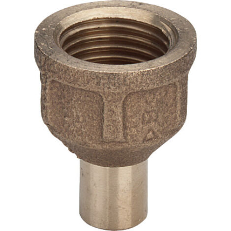 Viega Übergangsmuffe 94246G in 22mm x Rp1/2 Rotguss