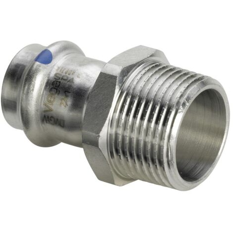 Viega Übergangsst. mit SC Sanpress Inox 2311LF in LABS-frei in 28mm x R3/4