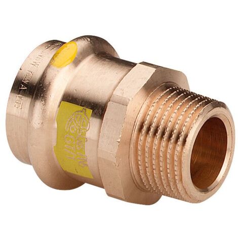 Viega Übergangsstück mit SC Profipress G 2611 für Gas in 54mm x R2 Rotguss