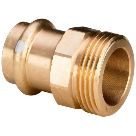 Viega Übergangsstück mit SC Profipress S 4511 in 22mm x R3/4 Rotguss