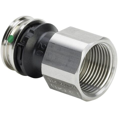 Viega Übergangsstück mit SC Raxinox 4412 in 16mm x Rp1/2 Stahl nichtrostend