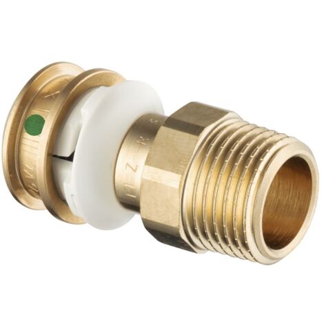 Viega Übergangsstück mit SC Raxofix DN10 5311.01 in DN10 x R1/2 Siliziumbronze