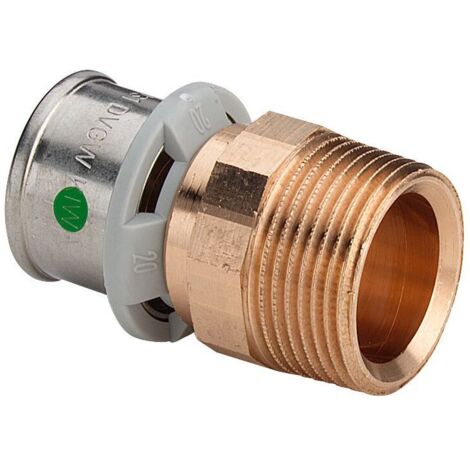 Viega Übergangsstück mit SC Sanfix P 2111 in 63mm x R2 Rotguss