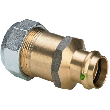Viega Übergangsstück mit SC Sanpress 2215.6 in 1 Zoll x 28mm Rotguss