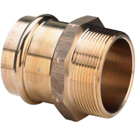 Viega Übergangsstück Seapress 0311.5 in 28mm x 1 NPT CuNiFe
