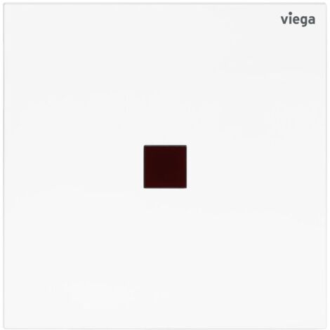 Viega Urinal Betätigungsplatte VfM 200 8620.2 aus Kunststoff in weiß alpin