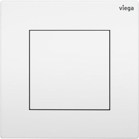 Viega Urinal Betätigungsplatte VfS 21 8611.2 aus Kunststoff in weiß alpin