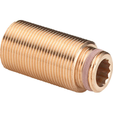 Viega Verlängerungsstück 2032.9 in Rp1/2 x G3/4 x 25mm Rotguss