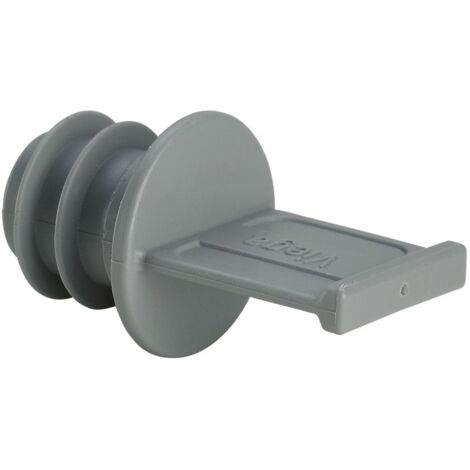Viega Verschlussstopfen Raxofix 5359.1 in 20mm Kunststoff grau