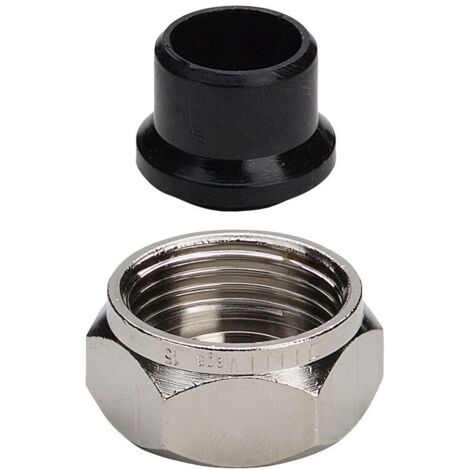 Viega Verschraubung 94385.1 in 12mm Messing matt-vernickelt